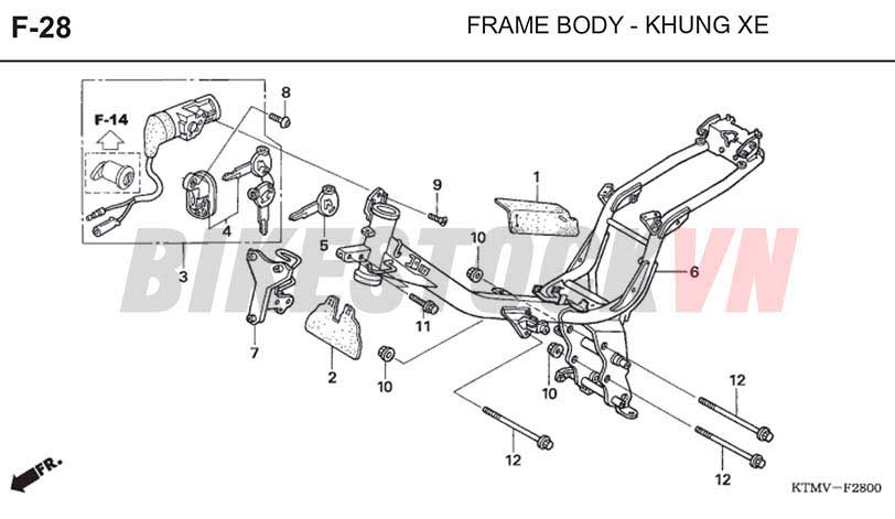 F-28_KHUNG XE